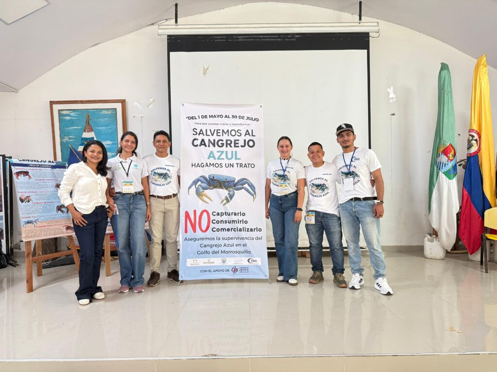 2° Conversatorio “recuperación y conservación del cangrejo azul en el golfo de Morrosquillo”. foto 2° conv cangrejo azul
